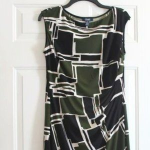 Chaps sleeveless dress